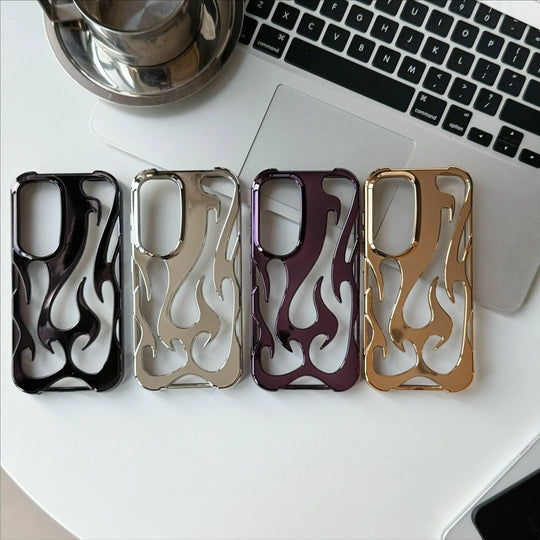 Mobilcover 3D Flammemønster til Samsung Galaxy - Stødsikkert Design 5