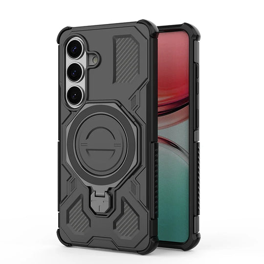 Mobilcover til Samsung Galaxy med Ring Holder - Robust Beskyttelse og Praktisk Design 0