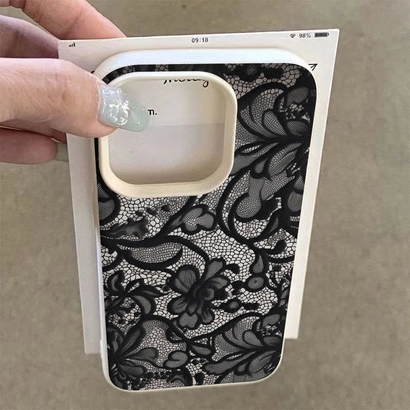 Mobilcover til iPhone med blonder 1
