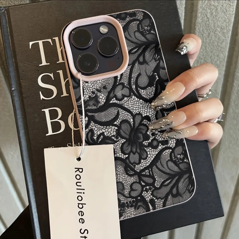 Mobilcover til iPhone med blonder 7