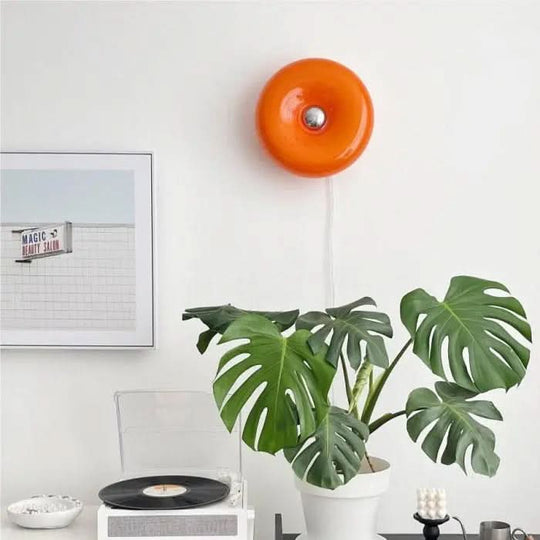 Moderne Bordlampe Donut Design 7