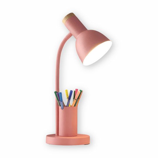 Moderne Bordlampe med Penneholder og Justerbart Lys til Skrivebord 11