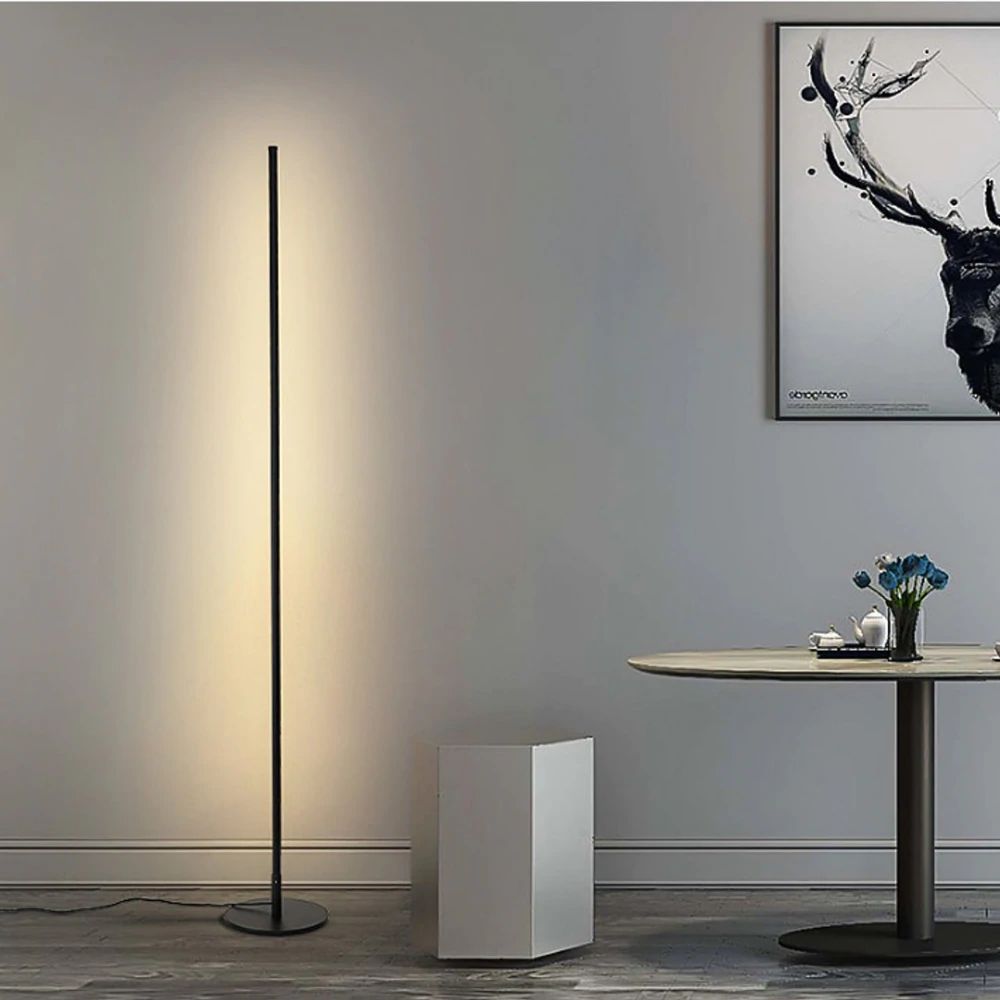 Moderne Gulvlampe Minimalistisk Design 4