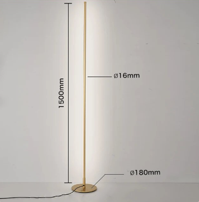 Moderne Gulvlampe Minimalistisk Design 5