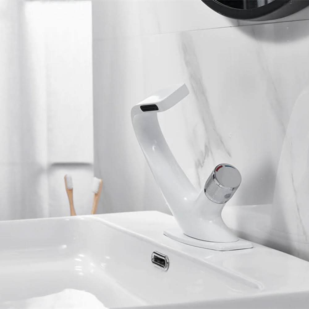 Moderne Håndvaskarmatur med Vandfaldsdesign 10