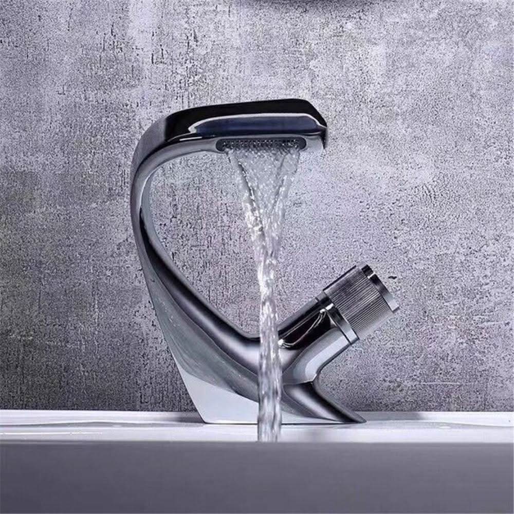 Moderne Håndvaskarmatur med Vandfaldsdesign 4