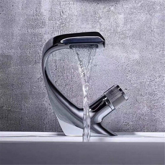 Moderne Håndvaskarmatur med Vandfaldsdesign 4