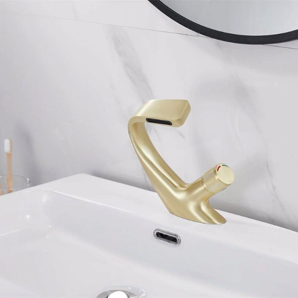 Moderne Håndvaskarmatur med Vandfaldsdesign 6