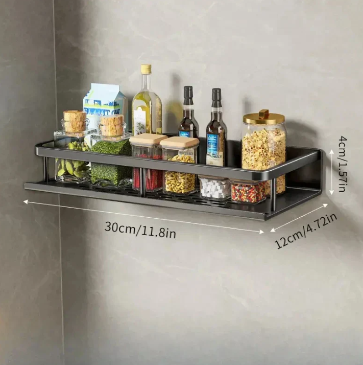 Moderne Køkkenhylde med Pladsbesparende Design 11
