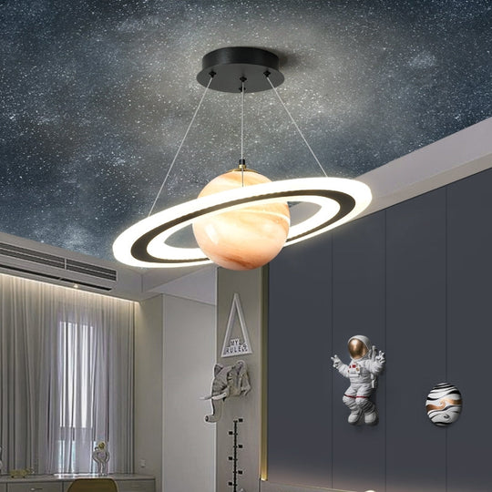 Moderne LED Hængelampe Planet Design 3