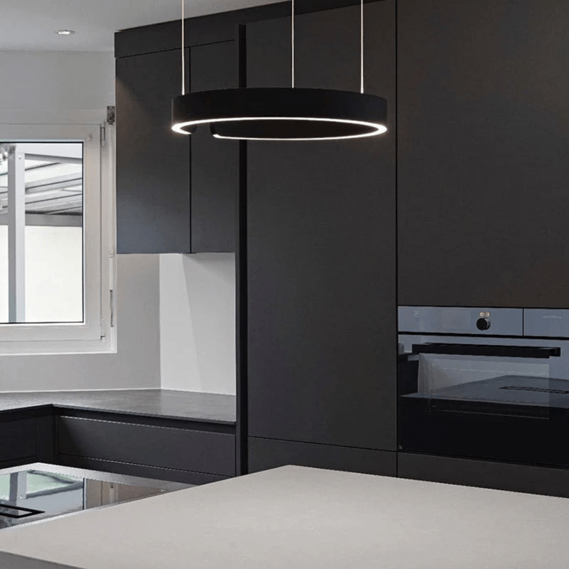 Moderne LED Pendel Lys Cirkulær Design 2