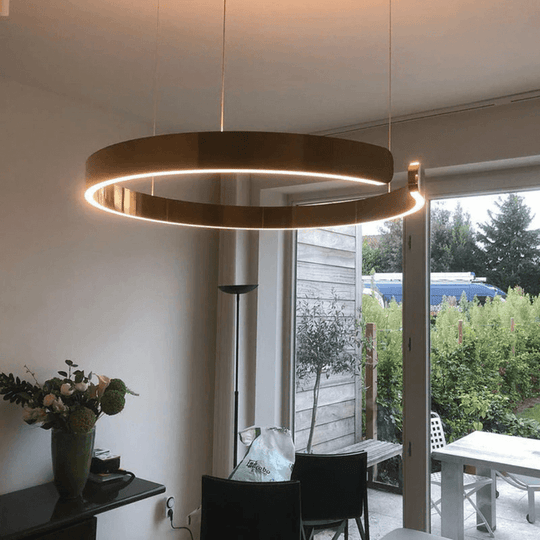 Moderne LED Pendel Lys Cirkulær Design 3