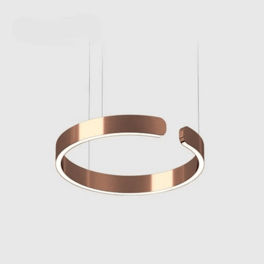 Moderne LED Pendel Lys Cirkulær Design 4