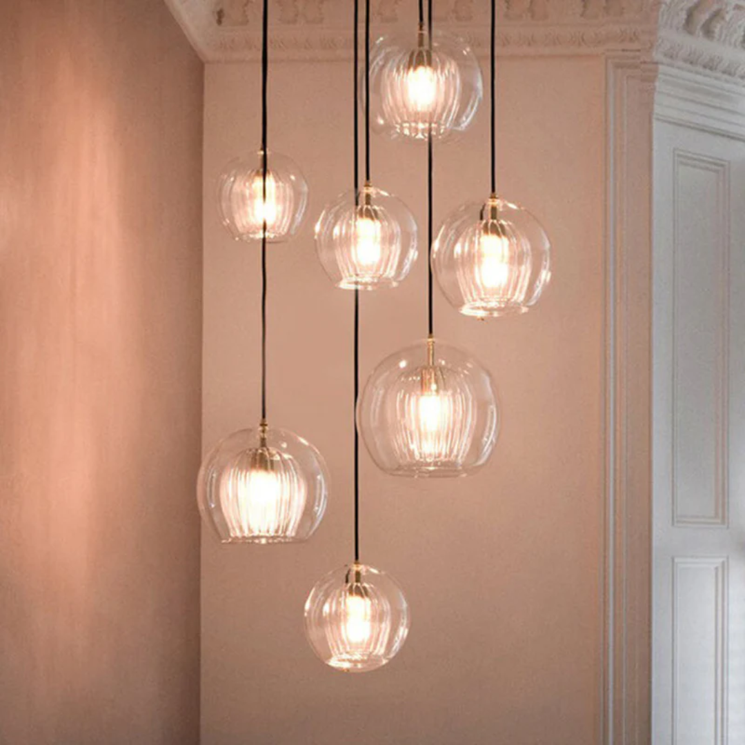 Moderne LED Pendel i Sfærisk Design 8
