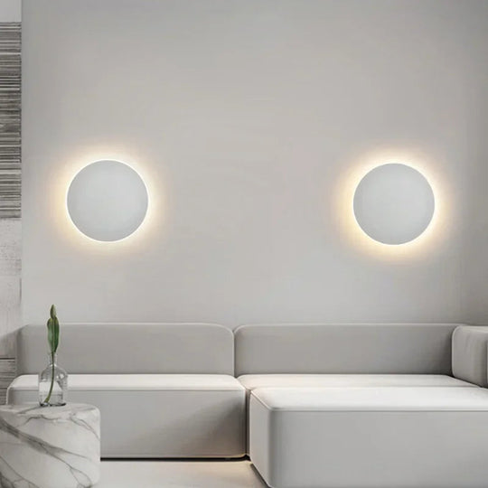 Moderne LED Væglampe Minimalistisk Design 5