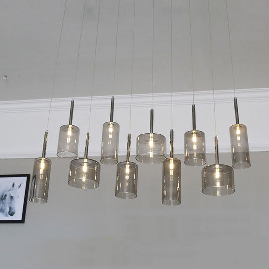Moderne Loftlampe til Spisebord - LED Pendellampe med Stilrent Design 5