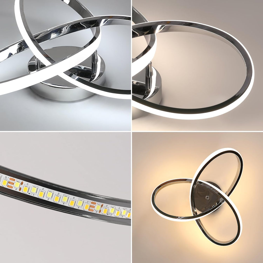 Moderne Loftslampe Blomsterdesign til Soveværelse, Stue og Entre - Energibesparende LED Belysning 1