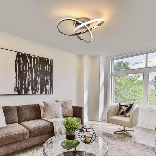 Moderne Loftslampe Blomsterdesign til Soveværelse, Stue og Entre - Energibesparende LED Belysning 4