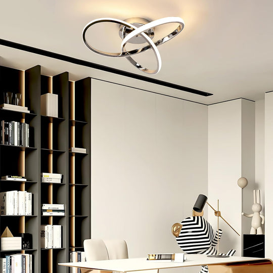 Moderne Loftslampe Blomsterdesign til Soveværelse, Stue og Entre - Energibesparende LED Belysning 6