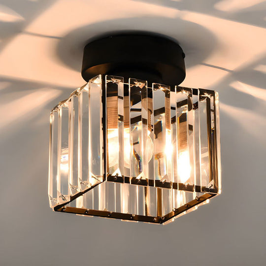 Moderne Loftslampe med Krystaller 4