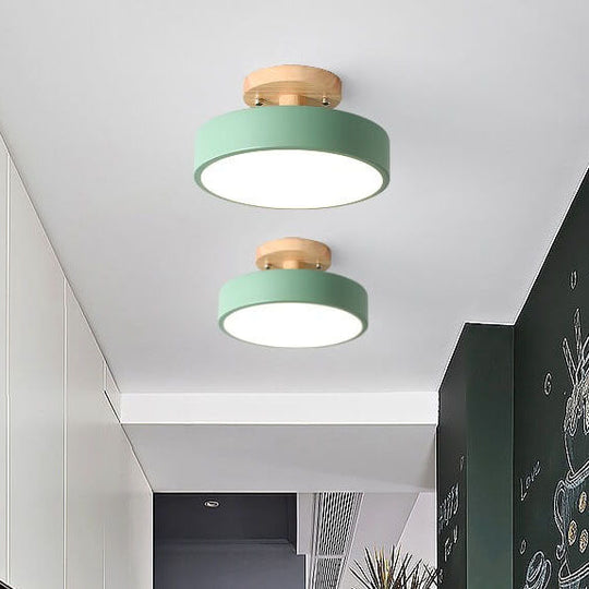 Moderne Loftslampe til Stue og Soveværelse - Rund LED Design med Dæmpning 1