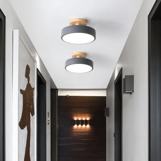 Moderne Loftslampe til Stue og Soveværelse - Rund LED Design med Dæmpning 11