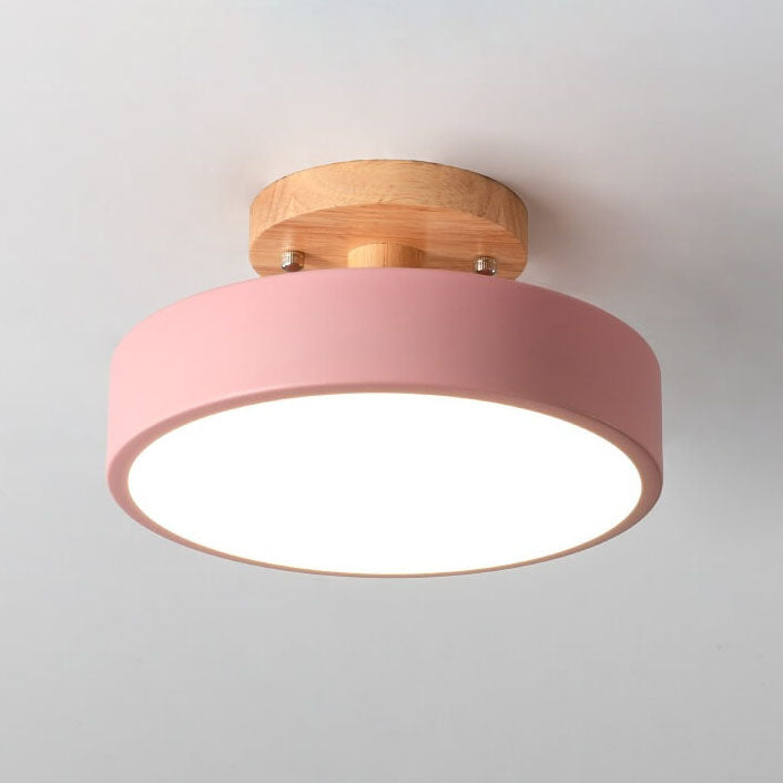Moderne Loftslampe til Stue og Soveværelse - Rund LED Design med Dæmpning 15