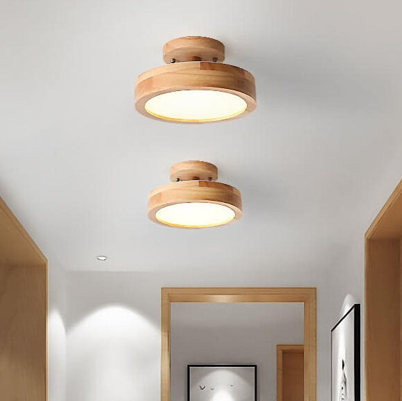 Moderne Loftslampe til Stue og Soveværelse - Rund LED Design med Dæmpning 3