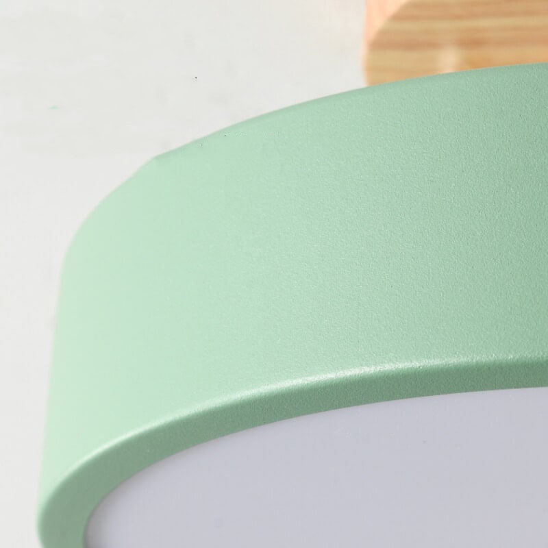 Moderne Loftslampe til Stue og Soveværelse - Rund LED Design med Dæmpning 4