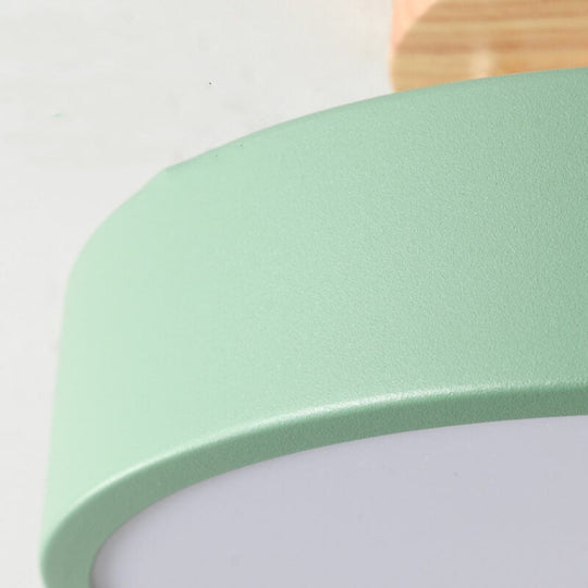 Moderne Loftslampe til Stue og Soveværelse - Rund LED Design med Dæmpning 4