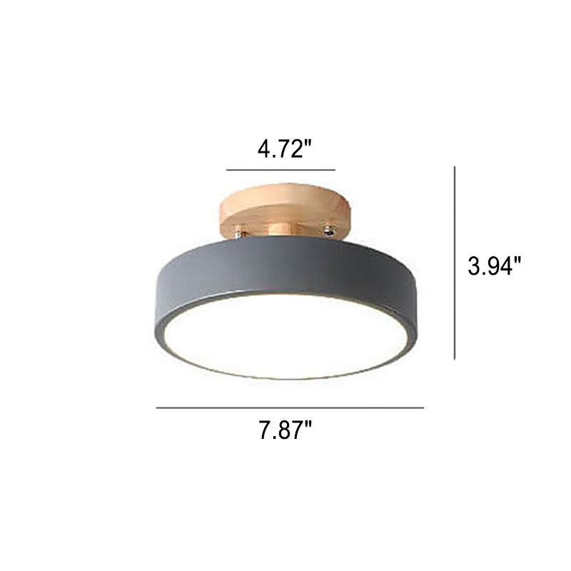 Moderne Loftslampe til Stue og Soveværelse - Rund LED Design med Dæmpning 9