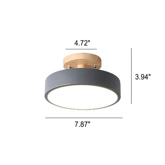 Moderne Loftslampe til Stue og Soveværelse - Rund LED Design med Dæmpning 9