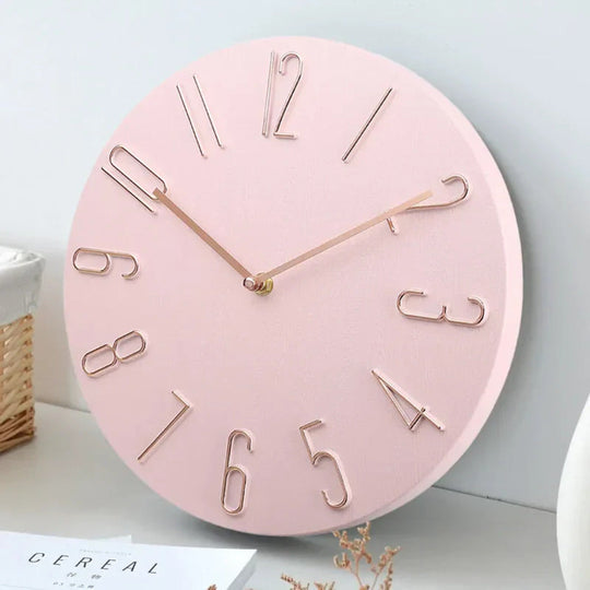 Moderne Minimalistisk Vægur til Hjemmet og Kontoret 1