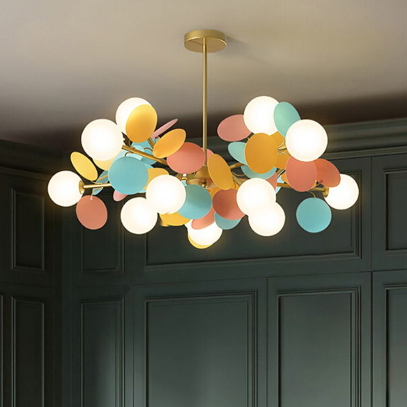 Moderne Pendel Loftslampe med 9 Lys 1