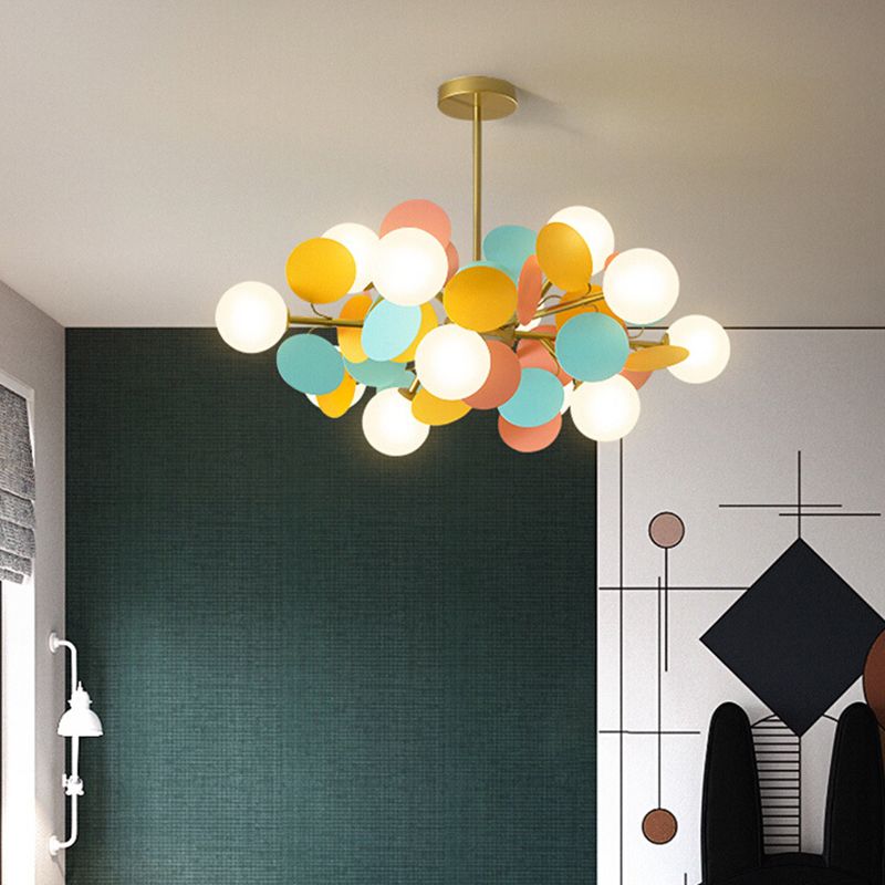 Moderne Pendel Loftslampe med 9 Lys 2
