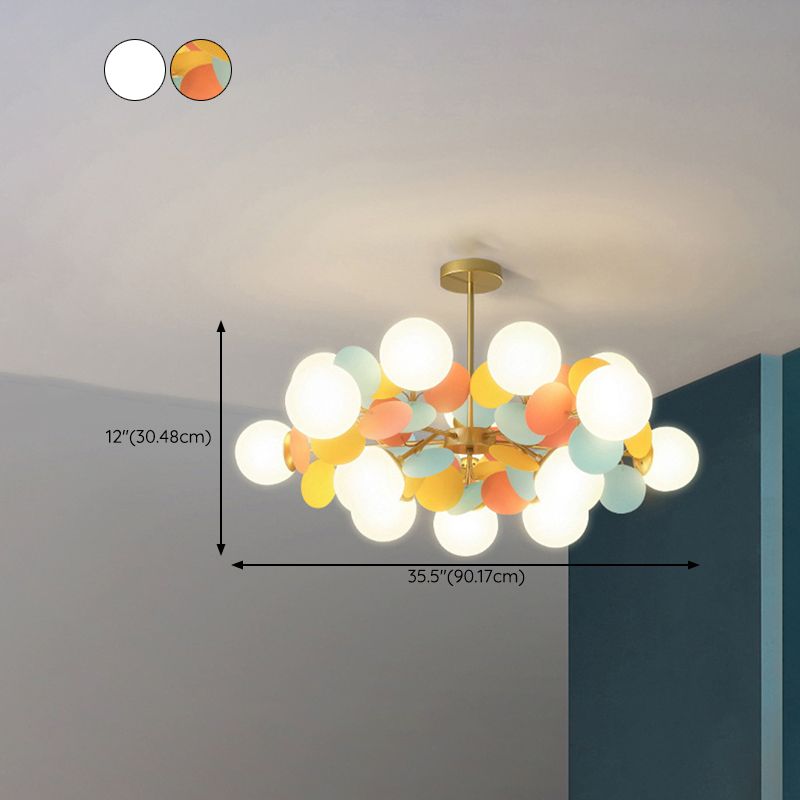 Moderne Pendel Loftslampe med 9 Lys 5