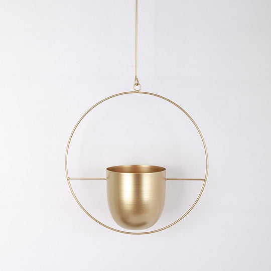 Moderne Vægplanteholder Minimalistisk Design 9