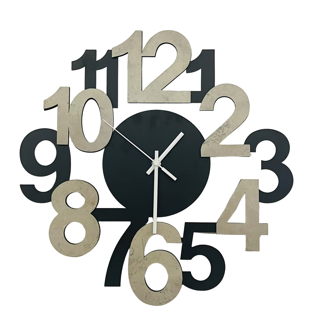 Moderne Vægur Med Asymmetrisk Design Til Indretning 0