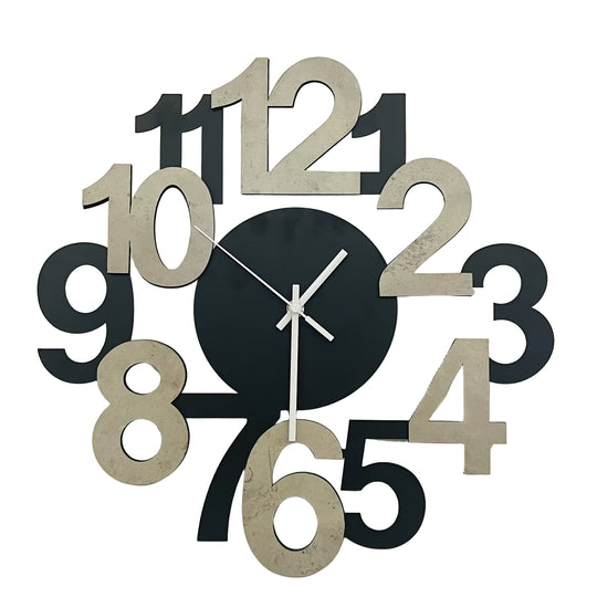 Moderne Vægur Med Asymmetrisk Design Til Indretning 0