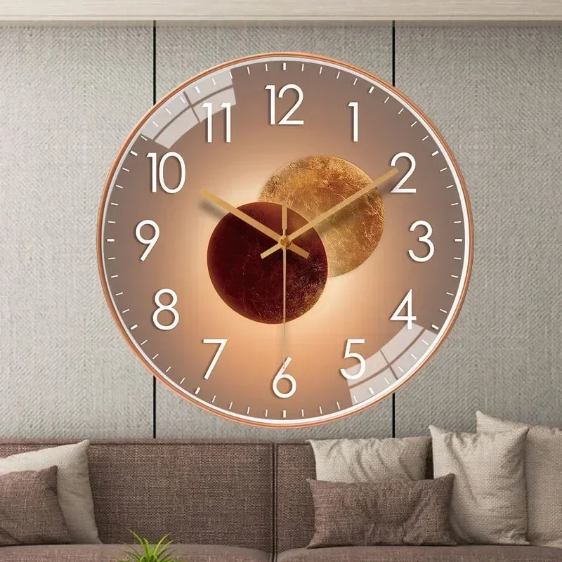 Moderne Vægur Minimalistisk Design 1