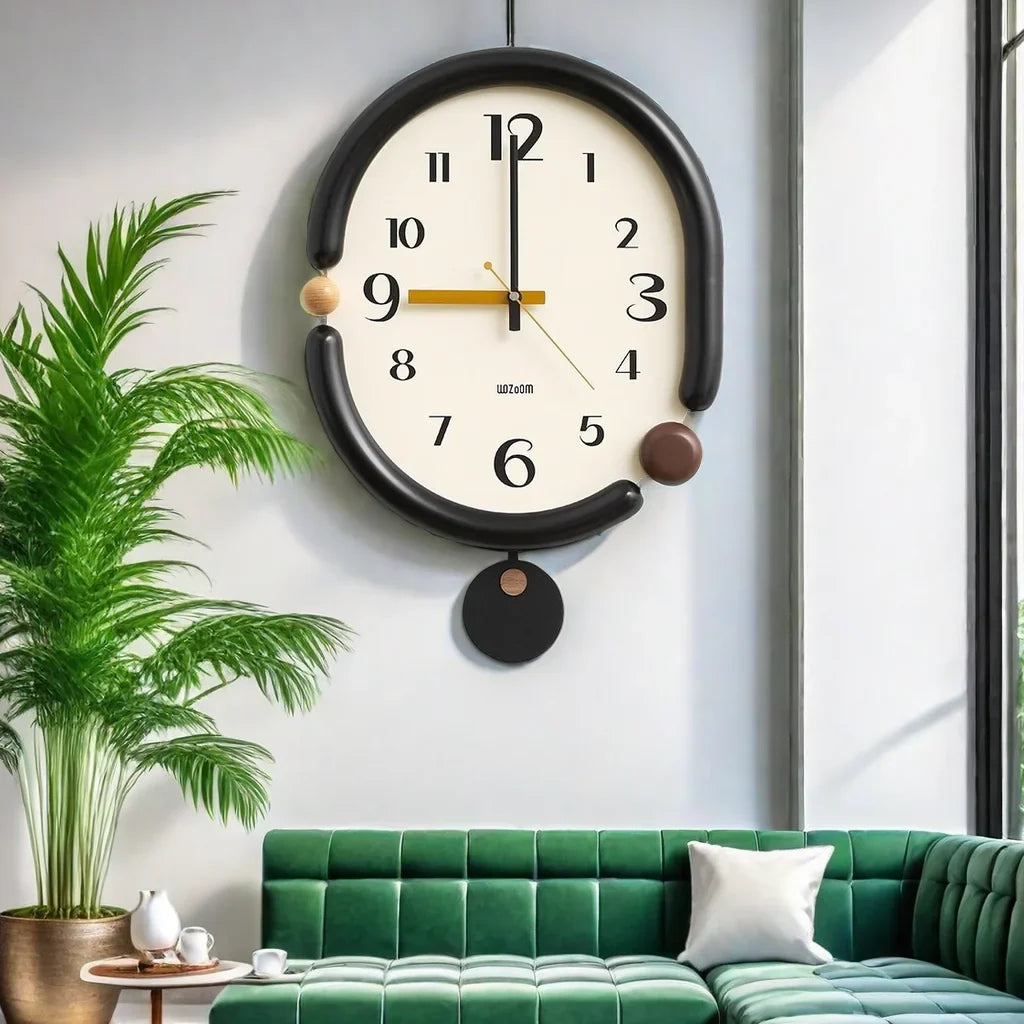 Moderne Vægur Minimalistisk Design 3