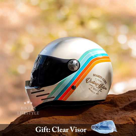 Motorcykelhjelm Full Face Grand Tour 9