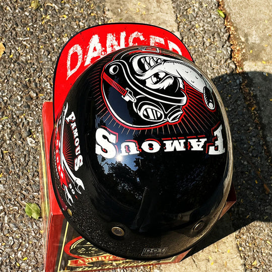 Motorcykelhjelm i Baseballkasket Look 2