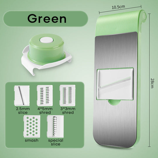 Multifunctional Vegetable Cutting Set with 5 Blades 0