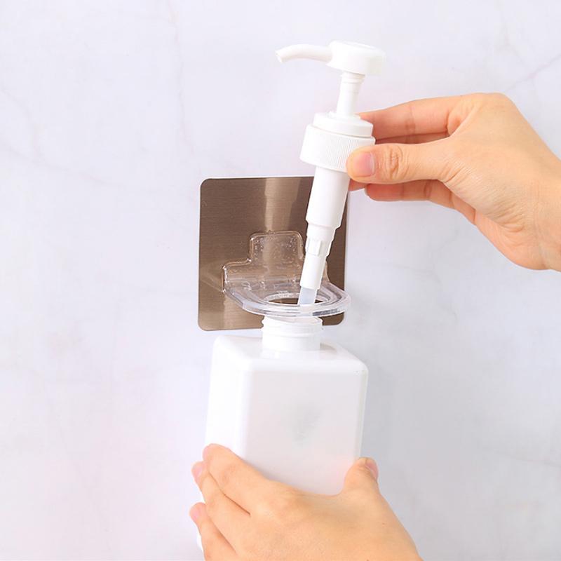 Multifunktionel Flaskeholder til Shampoo og Showergel til Badeværelse 2