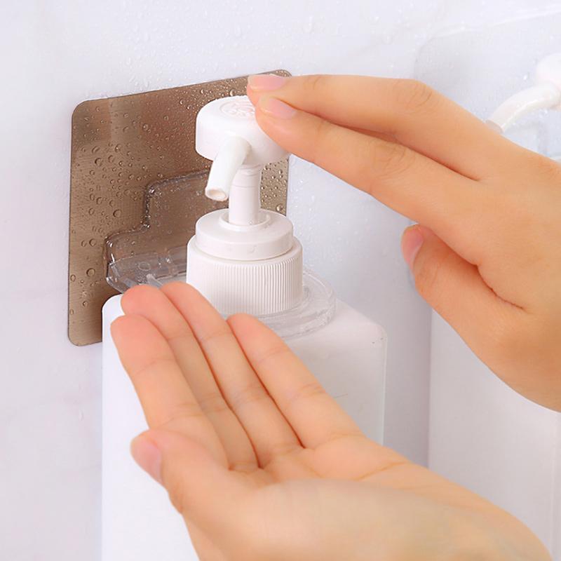 Multifunktionel Flaskeholder til Shampoo og Showergel til Badeværelse 4