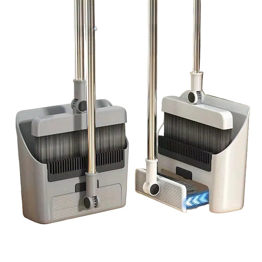 Multifunktionelt Kost- og Fejebakkesæt til Effektiv Rengøring 0