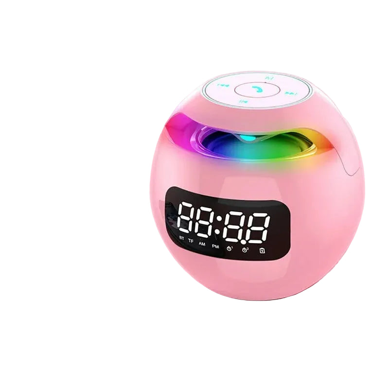 Multifunktionelt Vækkeur med Bluetooth Højttaler 0