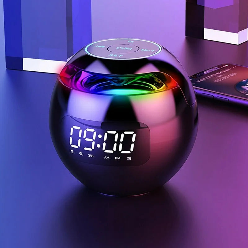 Multifunktionelt Vækkeur med Bluetooth Højttaler 1