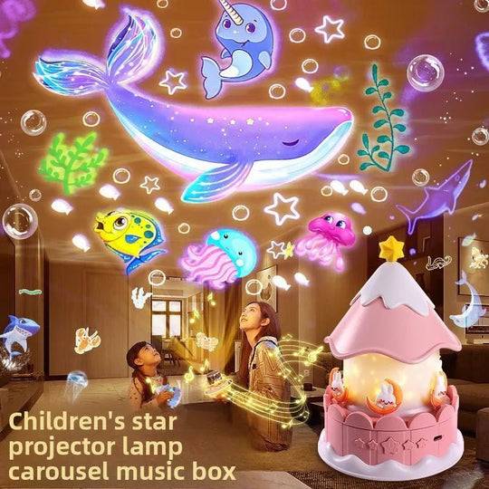 Musical Star Projector med 12 Temaer 8